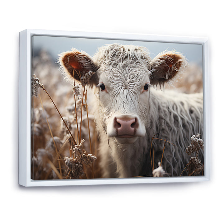 Cow Portrait Photography - Cow Home Decor Art