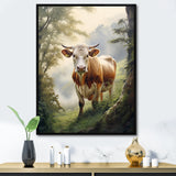 Cow Contemplation - Cow Wall Decor