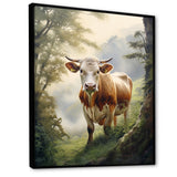 Cow Contemplation - Cow Wall Decor