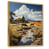 Cow Rural Serenade - Cow Wall Art Prints