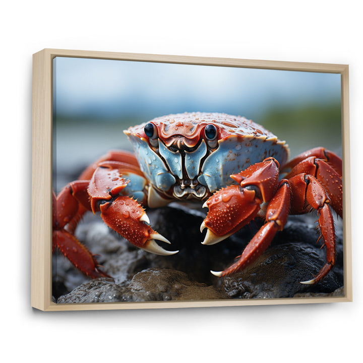 Crab Coastal Guardian - Crab Wall Art Prints