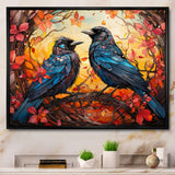 Crow Crowed Sovereigns - Crow Canvas Wall Art