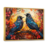 Crow Crowed Sovereigns - Crow Canvas Wall Art
