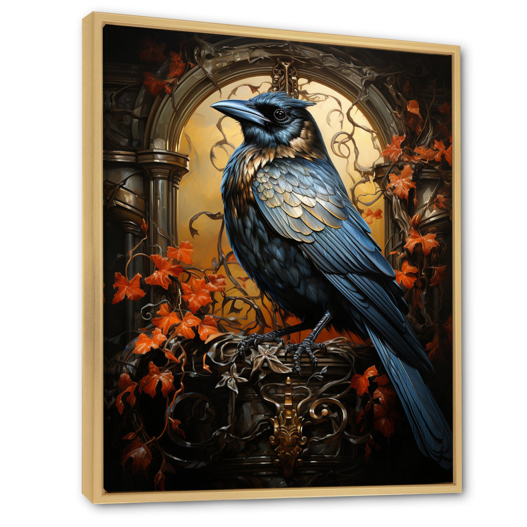 Crow Dynamic Duality - Crow Bedroom Wall Art