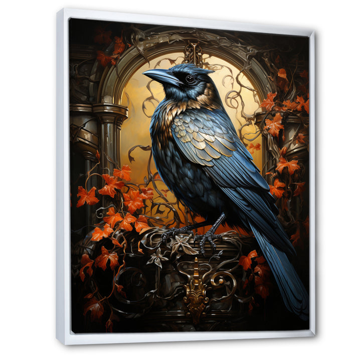 Crow Dynamic Duality - Crow Bedroom Wall Art