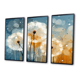 Dandelion Natures Sunbursts I - Multi-Panels