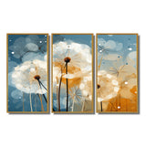 Dandelion Natures Sunbursts I - Multi-Panels