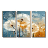 Dandelion Natures Sunbursts I - Multi-Panels