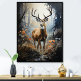 Deer Dappled Twilight - Deer Home Decor Art