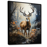 Deer Dappled Twilight - Deer Home Decor Art