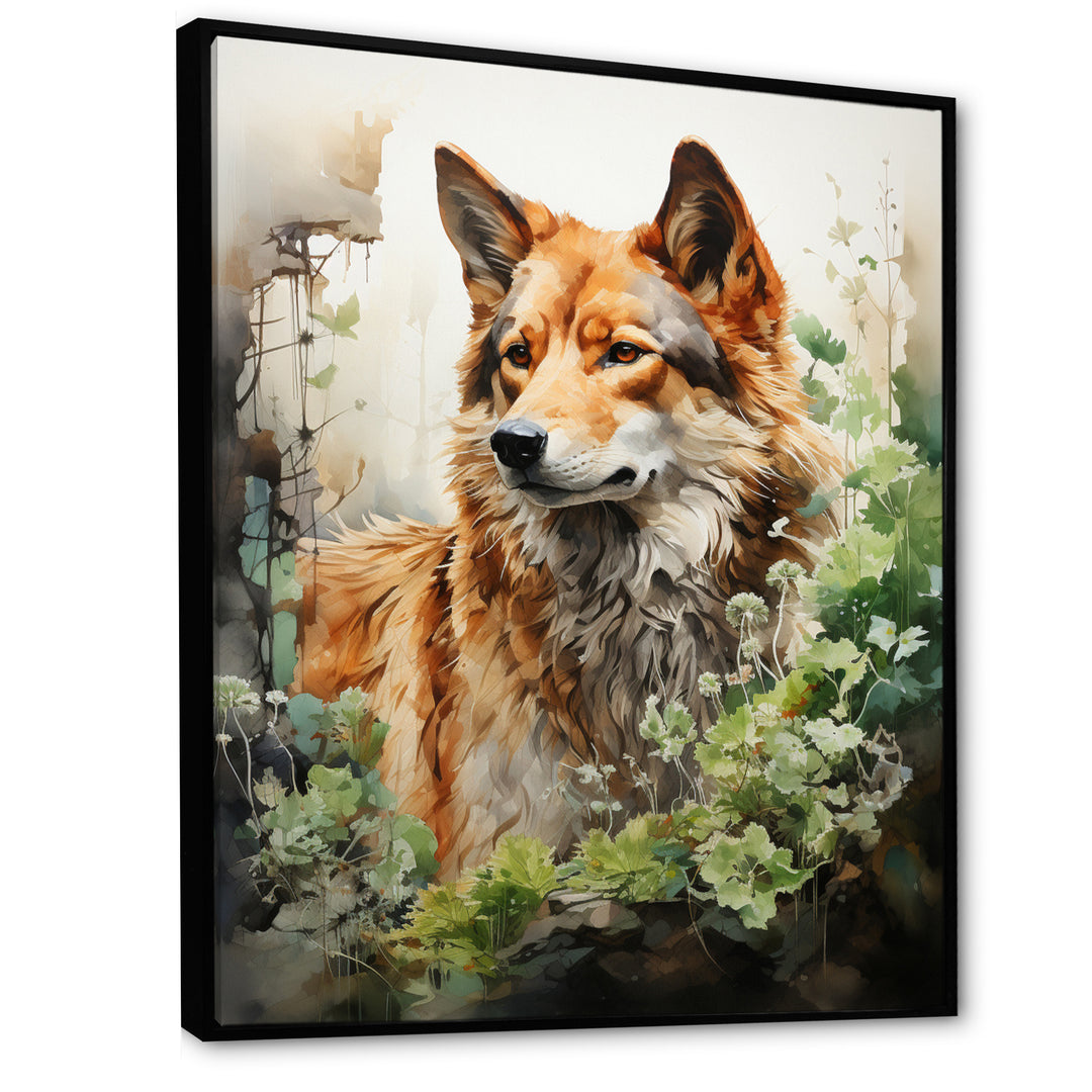 Wolf Whispers Of The Forest - Deer Wall Art Prints