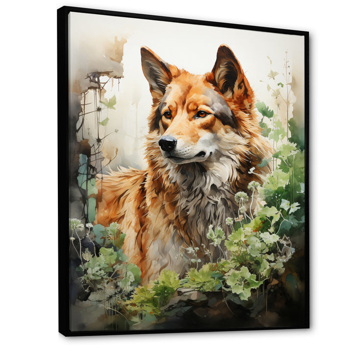 Wolf Whispers Of The Forest - Deer Wall Art Prints