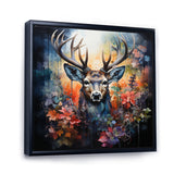 Deer Wilderness Symphony - Deer Wall Art Prints