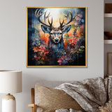 Deer Wilderness Symphony - Deer Wall Art Prints