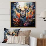 Deer Wilderness Symphony - Deer Wall Art Prints