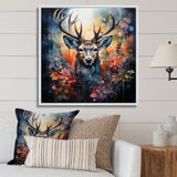 Deer Wilderness Symphony - Deer Wall Art Prints