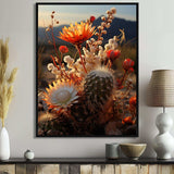 Desert Euphoria Cactus II - Landscapes Canvas Wall Art