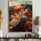 Desert Euphoria Cactus II - Landscapes Canvas Wall Art