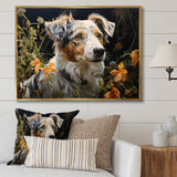 Dog Inquisitive Canine Pastoral - Dog Wall Art Prints
