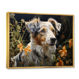 Dog Inquisitive Canine Pastoral - Dog Wall Art Prints