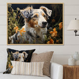 Dog Inquisitive Canine Pastoral - Dog Wall Art Prints