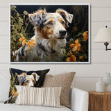 Dog Inquisitive Canine Pastoral - Dog Wall Art Prints
