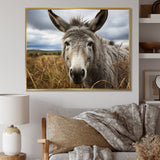 Grey Donkey Gentle Companion - Donkey Home Decor Art