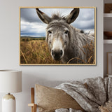Grey Donkey Gentle Companion - Donkey Home Decor Art
