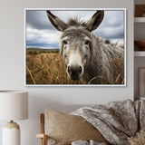 Grey Donkey Gentle Companion - Donkey Home Decor Art