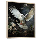 White Dove Messenger Of Peace - White Dove Wall Art