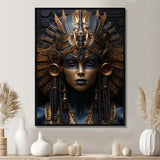 Egypt God Portrait - Landscapes Canvas Wall Art