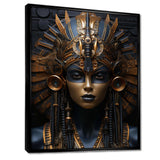 Egypt God Portrait - Landscapes Canvas Wall Art