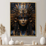 Egypt God Portrait - Landscapes Canvas Wall Art