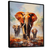 Elephant Parade - Elephant Canvas Wall Art