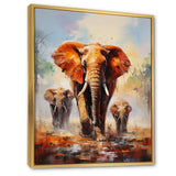 Elephant Parade - Elephant Canvas Wall Art