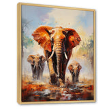 Elephant Parade - Elephant Canvas Wall Art
