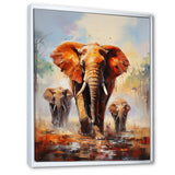 Elephant Parade - Elephant Canvas Wall Art