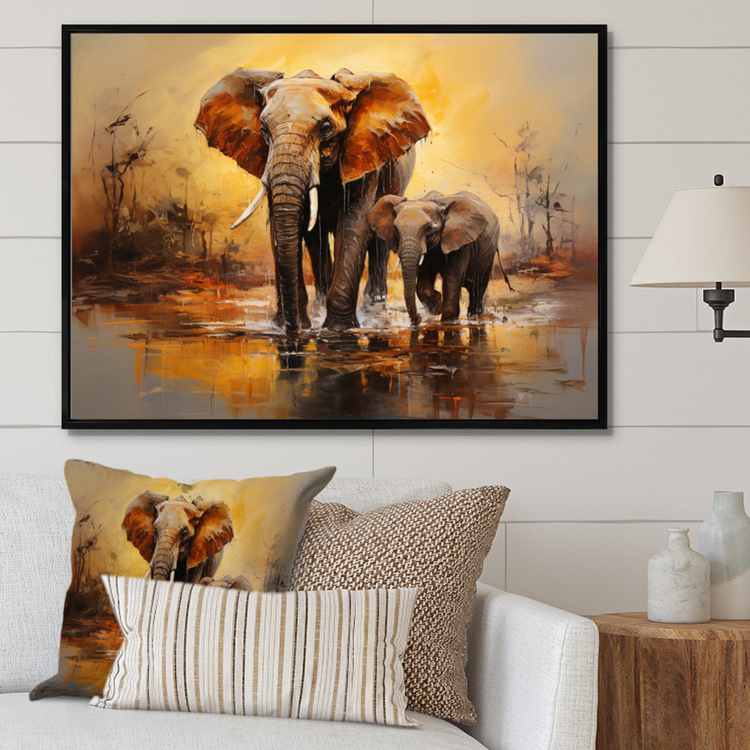 Elephant Connection - Elephant Wall Decor