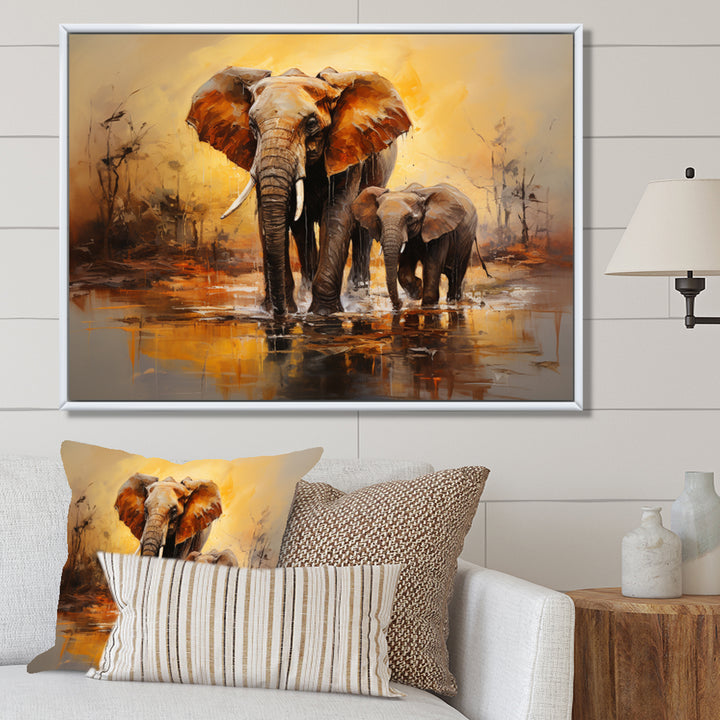 Elephant Connection - Elephant Wall Decor