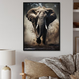 Elephant Glimmers Of Grace - Elephant Bedroom Wall Art