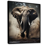 Elephant Glimmers Of Grace - Elephant Bedroom Wall Art