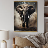 Elephant Glimmers Of Grace - Elephant Bedroom Wall Art