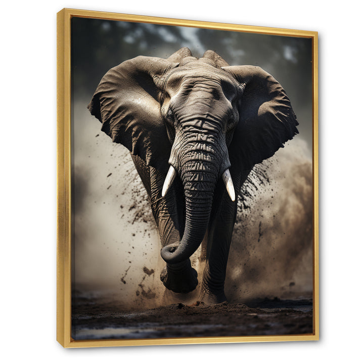 Elephant Glimmers Of Grace - Elephant Bedroom Wall Art