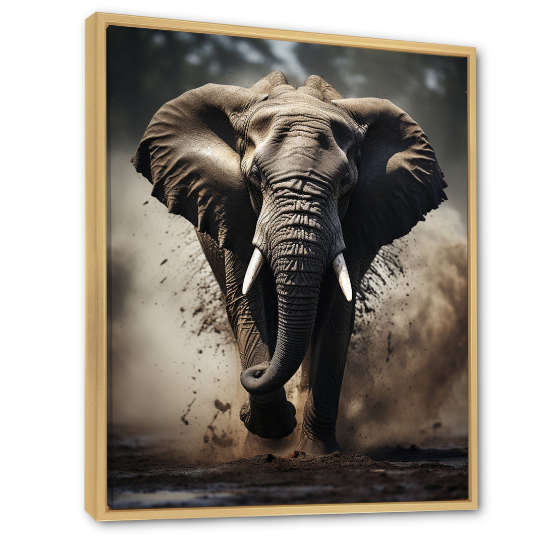 Elephant Glimmers Of Grace - Elephant Bedroom Wall Art