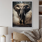 Elephant Glimmers Of Grace - Elephant Bedroom Wall Art