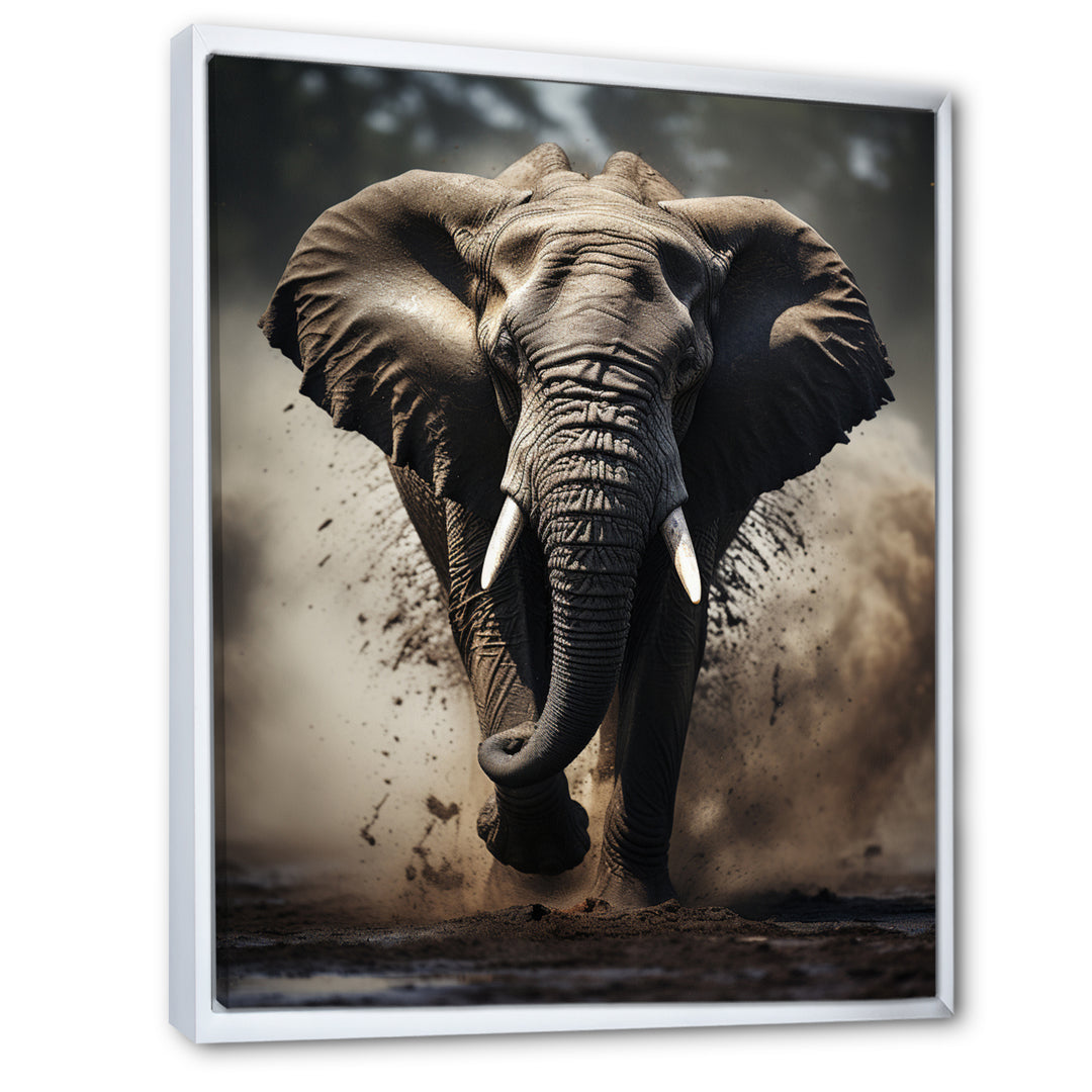 Elephant Glimmers Of Grace - Elephant Bedroom Wall Art