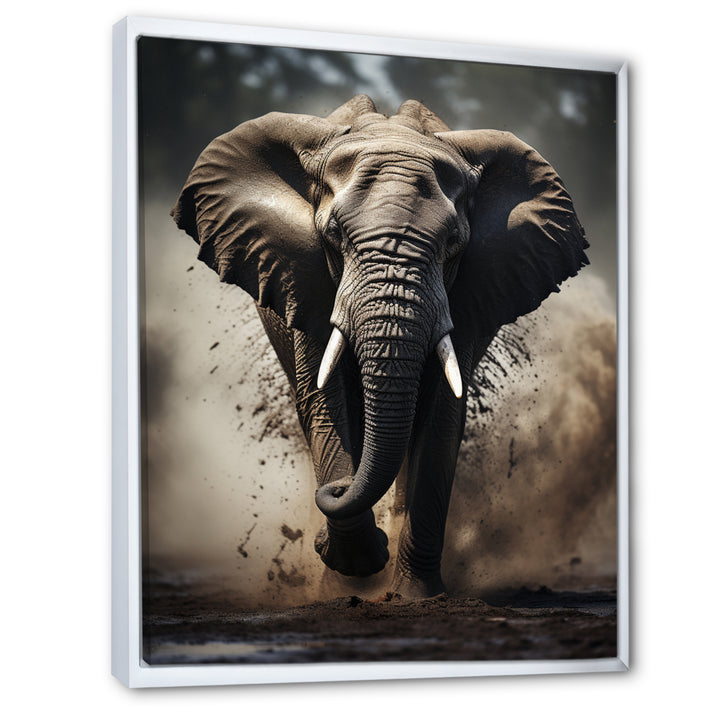 Elephant Glimmers Of Grace - Elephant Bedroom Wall Art