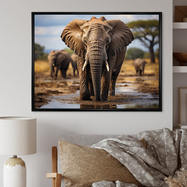 Elephant Majestic Guardian - Elephant Wall Decor