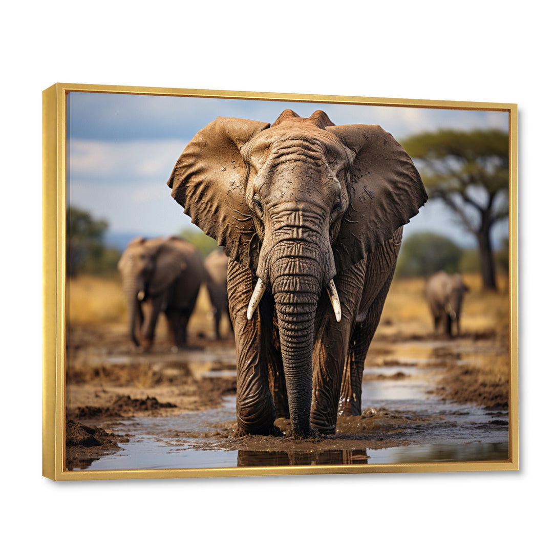 Elephant Majestic Guardian - Elephant Wall Decor
