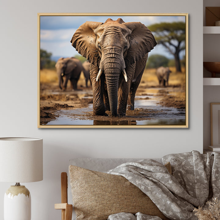 Elephant Majestic Guardian - Elephant Wall Decor